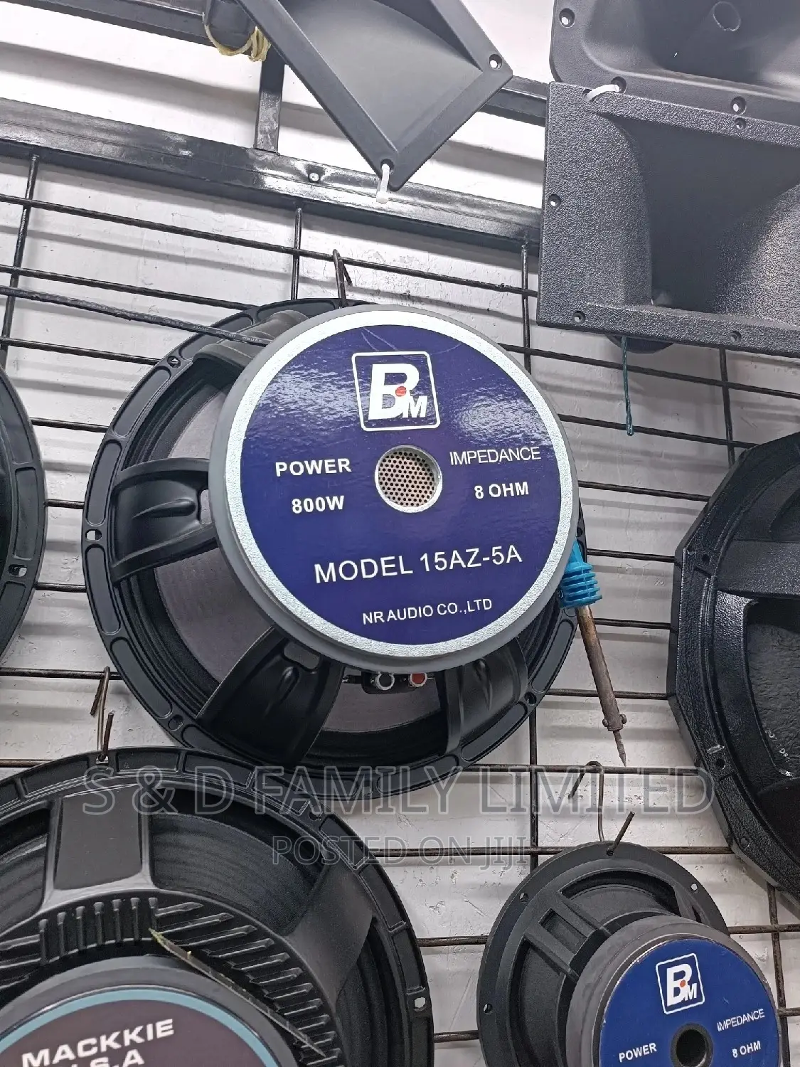 NR BM AZ-5A 15 Inch Naked Speaker