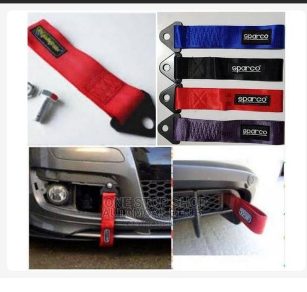 Coloured Towing Hooks Straps