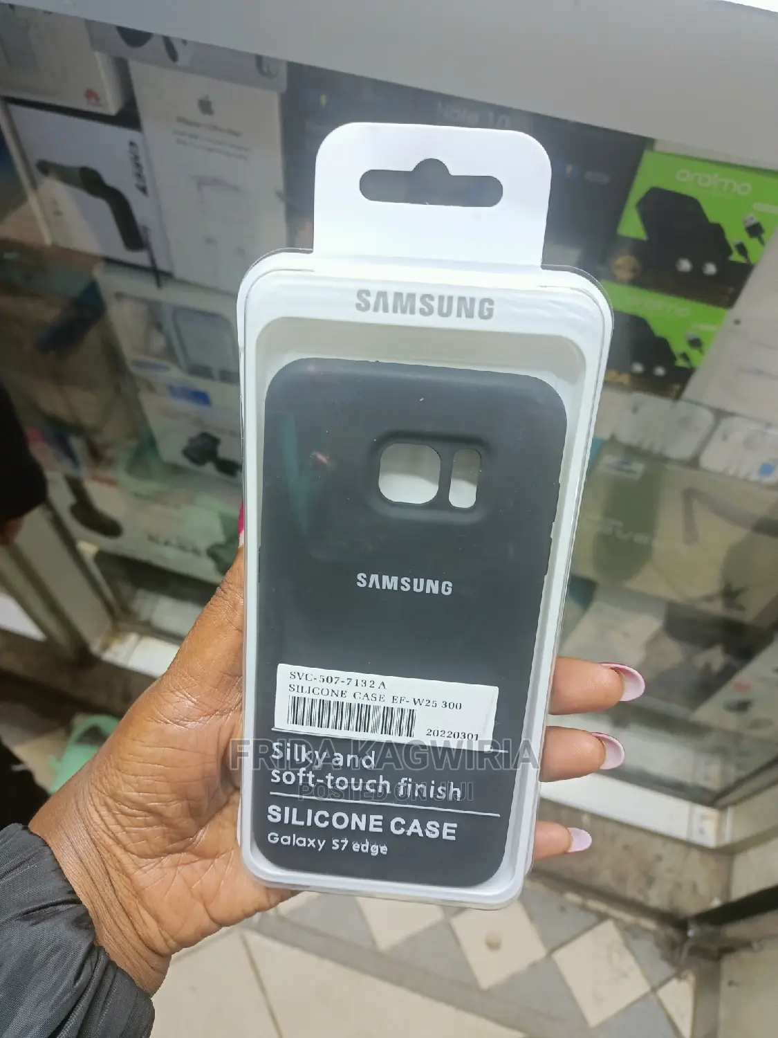 Samsung Galaxy S7 Edge Silicone Cover