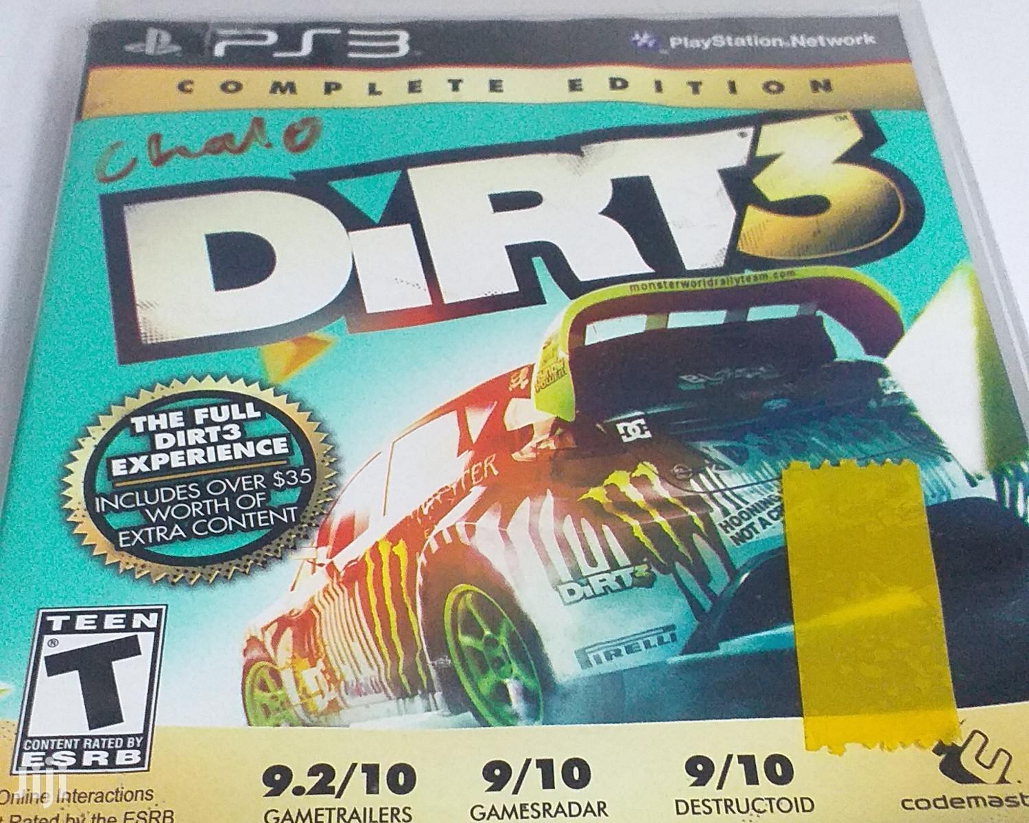Dirt 3 Ps3 Game