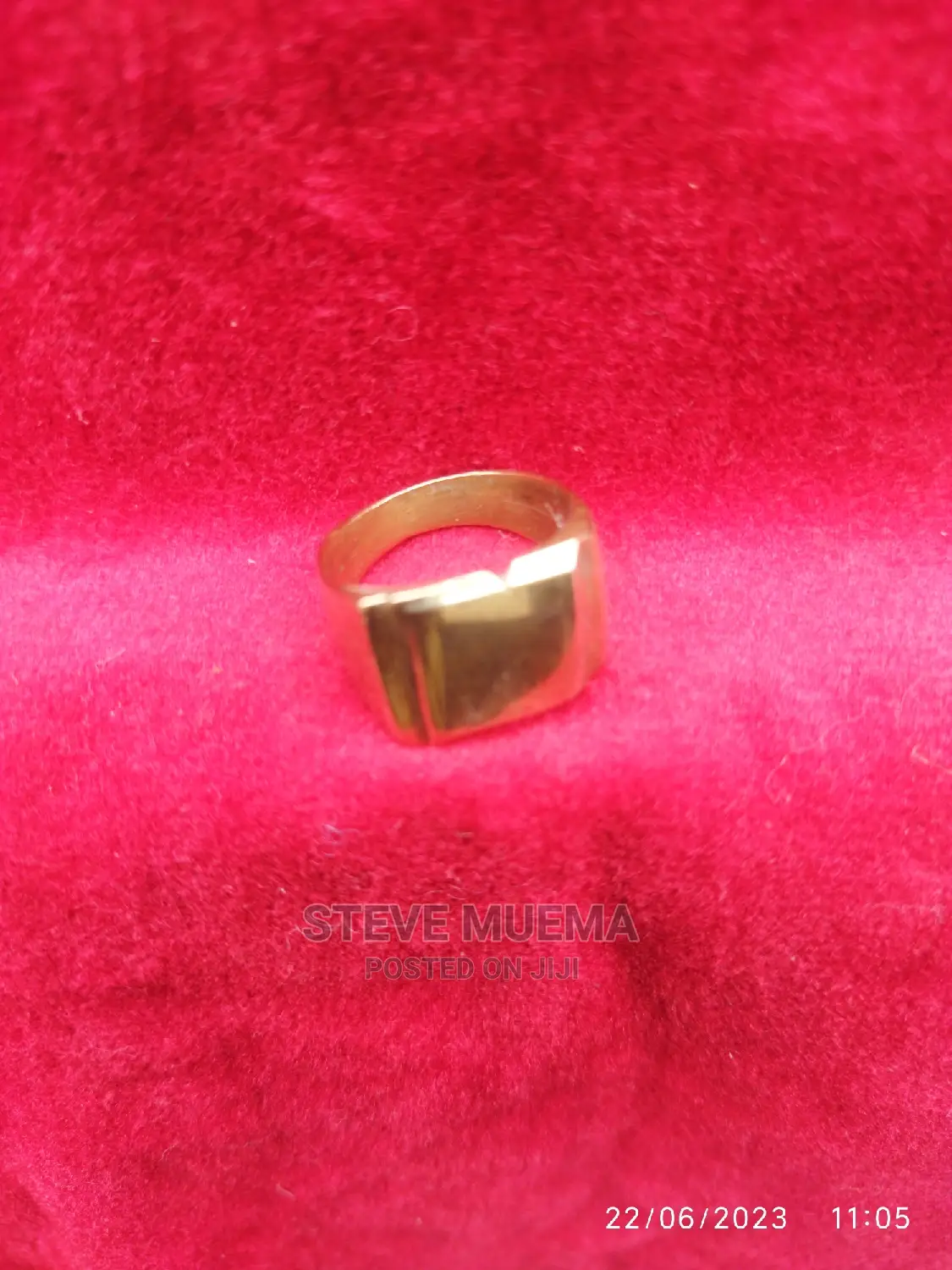 Pure Brass Rings.