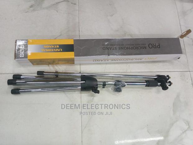 Microphone Stand - Silver - main view