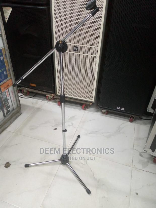 Microphone Stand - Silver - thumbnail 3