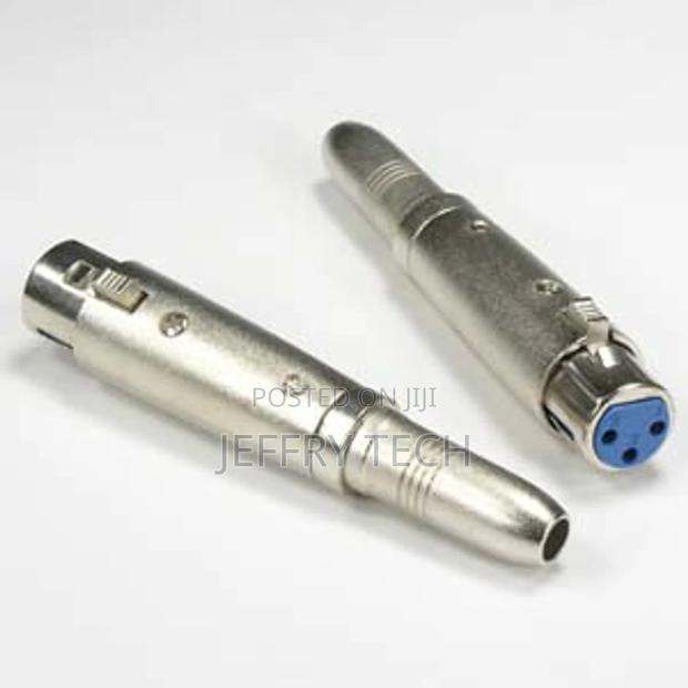XLR 3P Female to 1/4" Stereo Jack Adapter - main view
