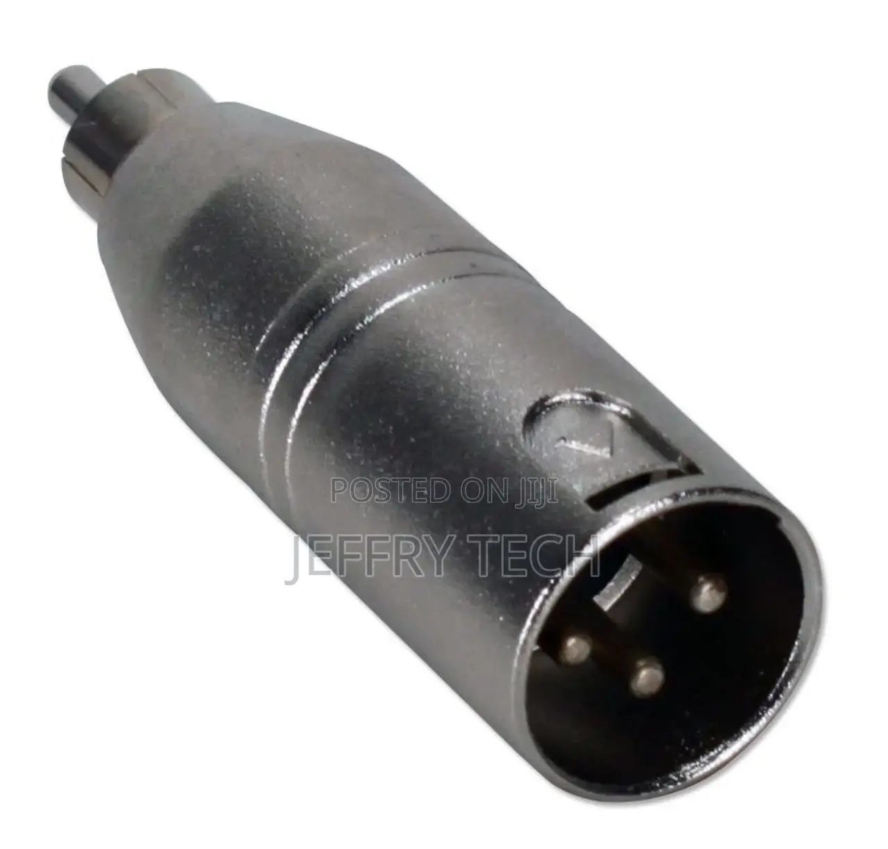 QVS XLR Male to RCA Male Audio Adapter