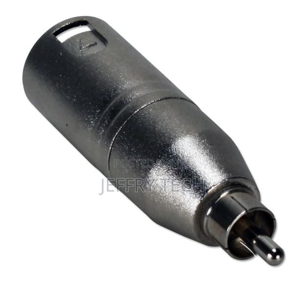 QVS XLR Male to RCA Male Audio Adapter - thumbnail 2