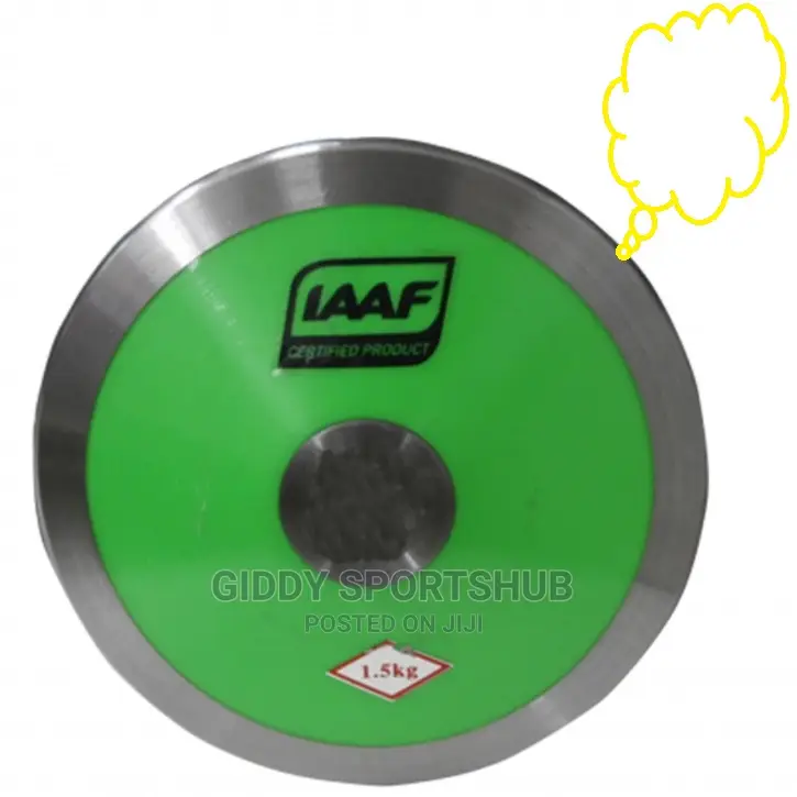 Generic Discuss Plastic (Iaaf) 1.5kg