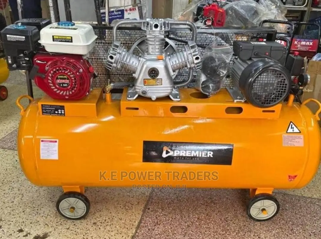 Electric and Petrol (2 in 1)300 Litre Air Compressor
