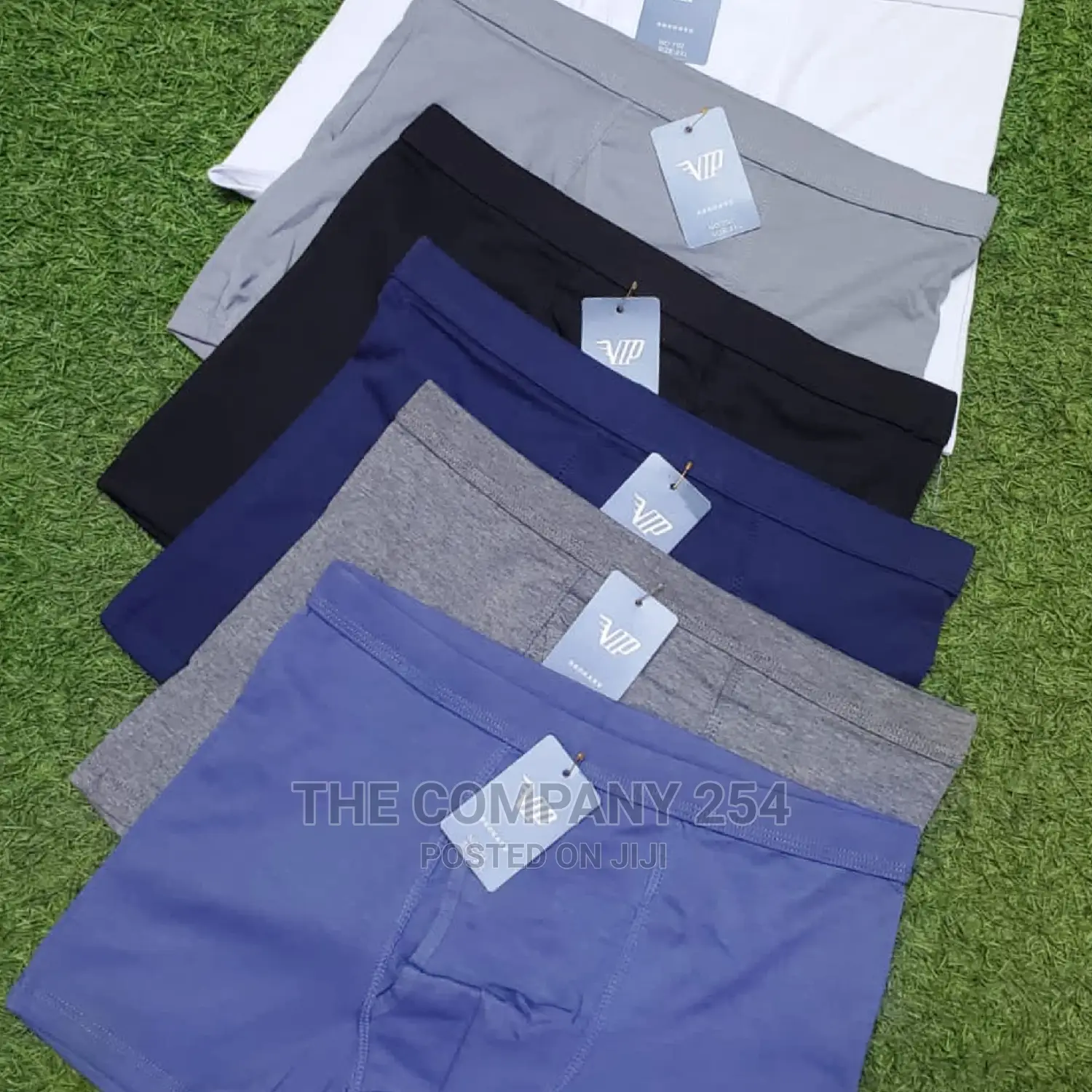 Vip Men's Assorted Plain Cotton 6 Pack Boxer 
Size:M to 4xl
