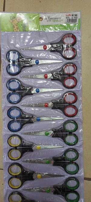 Small Scissors 12pcs Dozen Paper Cutter Scissors Wholesale - thumbnail 2