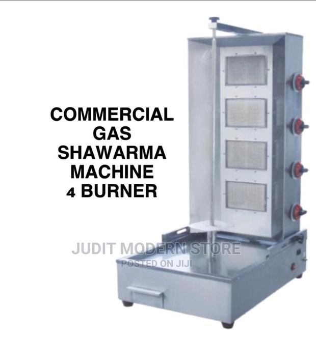 Commercial Gas Shawarma Machine 4burner
