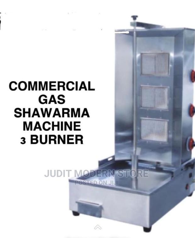 Commercial Gas Shawarma Machine 3 Burner