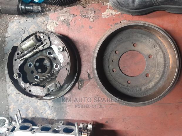Isuzu Tougher Back Plates and Drums. - main view