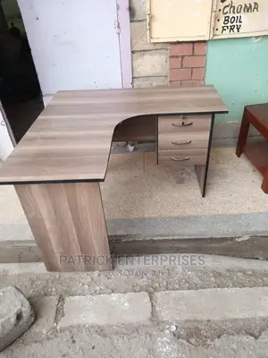 Lshaped Office Desk 4 by 4 Fitts