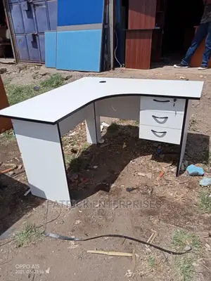 Lshaped Office Desk 4 by 4 Fitts