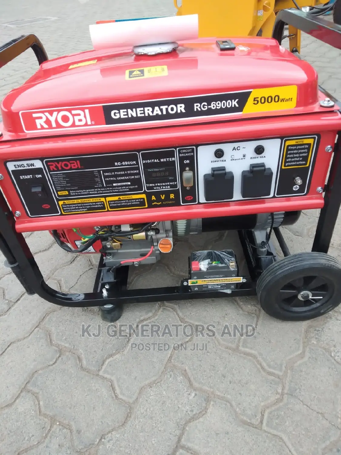 5kva Ryobi Generator.