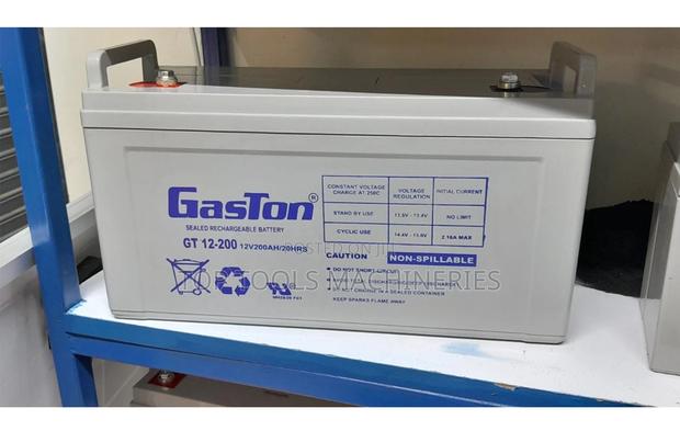 Gaston Gel Sealed Rechargeable Solar Battery GT 200ah 12v