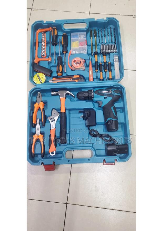 Makita Wireless/Corded Drill Set - main view