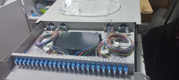 Fiber Optic 48 Core ODF Loaded LC Connector - main view