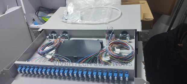 Fiber Optic 48 Core ODF Loaded LC Connector - thumbnail 2