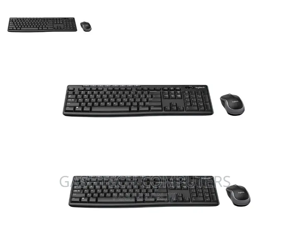 Combo - Logitech Wireless Keyboard Mouse MK270