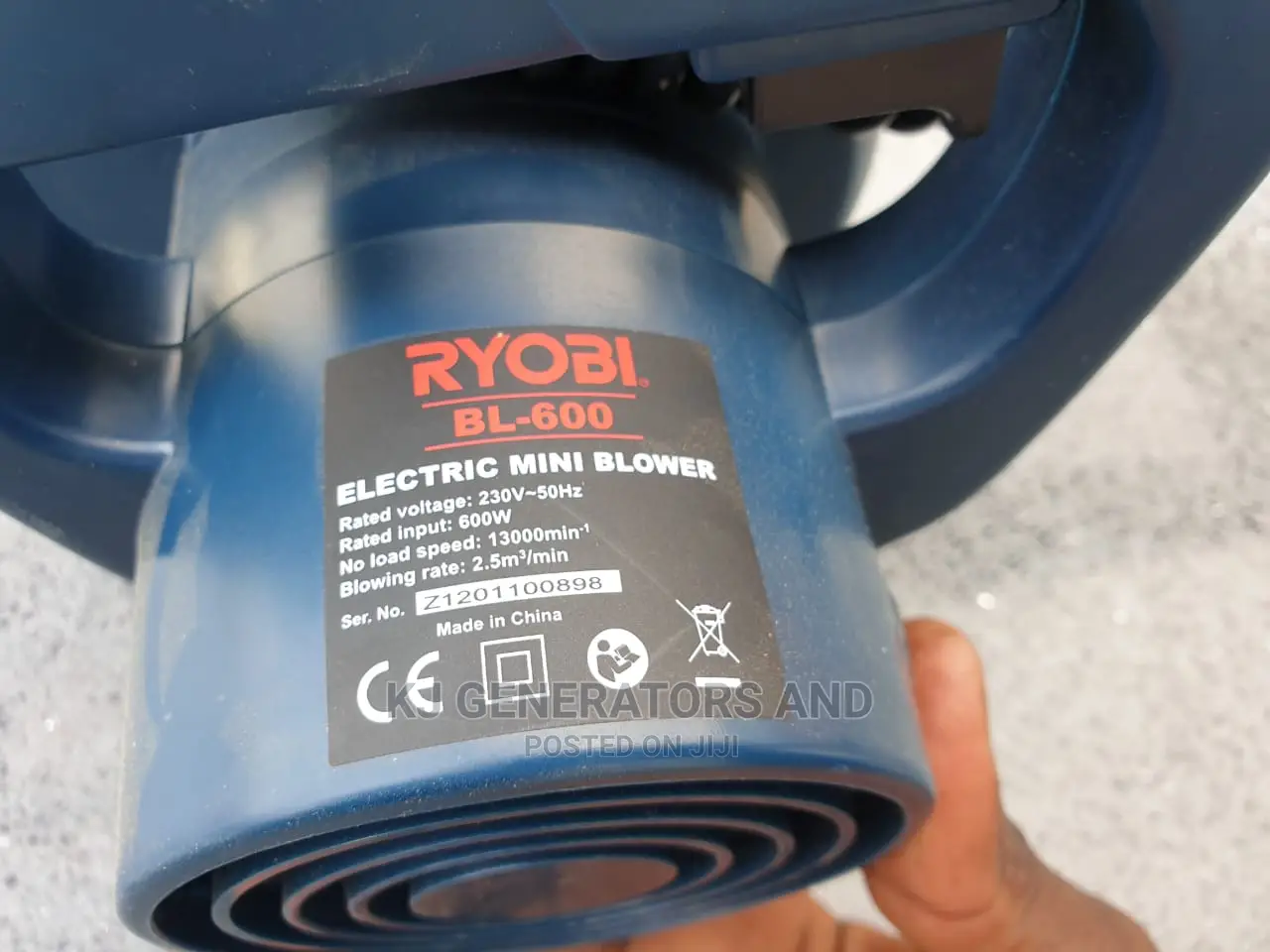 BL 600 Electric Dust Blower
