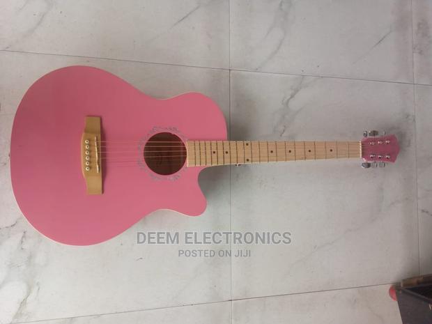 Acoustic Guitar - Pink - main view