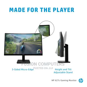 HP Gaming Monitor - X27c - 27in - 1920x1080 (FHD)