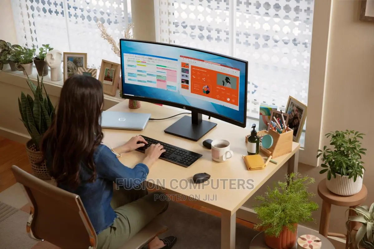 Hp Curved Monitor - P34hc G4 - 34in - 3440x1440 (Wqhd)