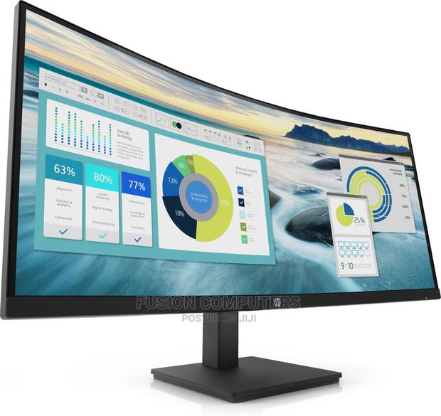 Hp Curved Monitor - P34hc G4 - 34in - 3440x1440 (Wqhd)