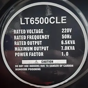 Aico 6.5kva Key Start Petrol Generator