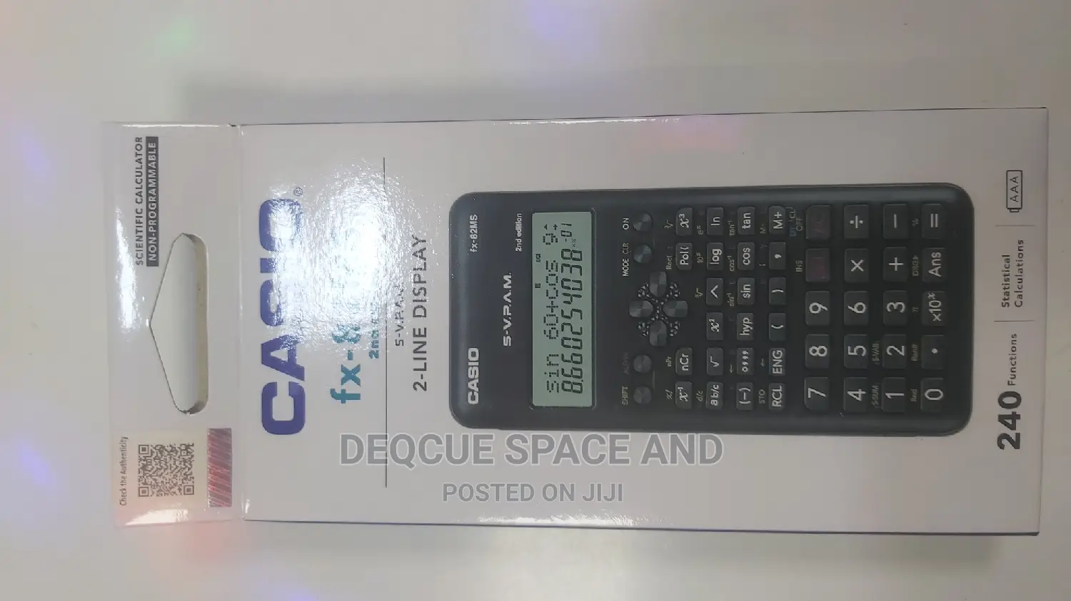 Casio FX82MS Second Edition Scientific Calculators in Nairobi Central
