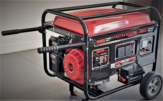 Astramilano AM6500EXE 6.5kva Key Start Petrol Generator Set - main view