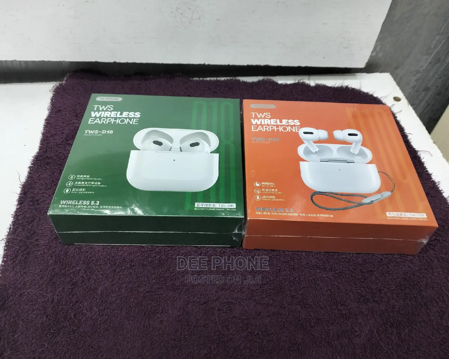 YK TWS D18 Wireless Earpods