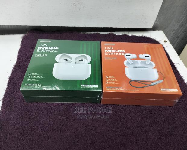 YK TWS D18 Wireless Earpods - main view