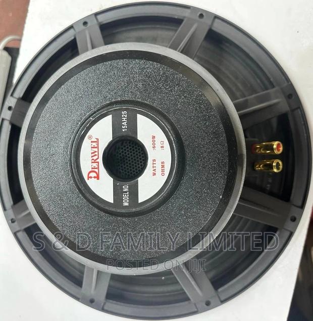 Derwel Midbase Speaker 15 Inch