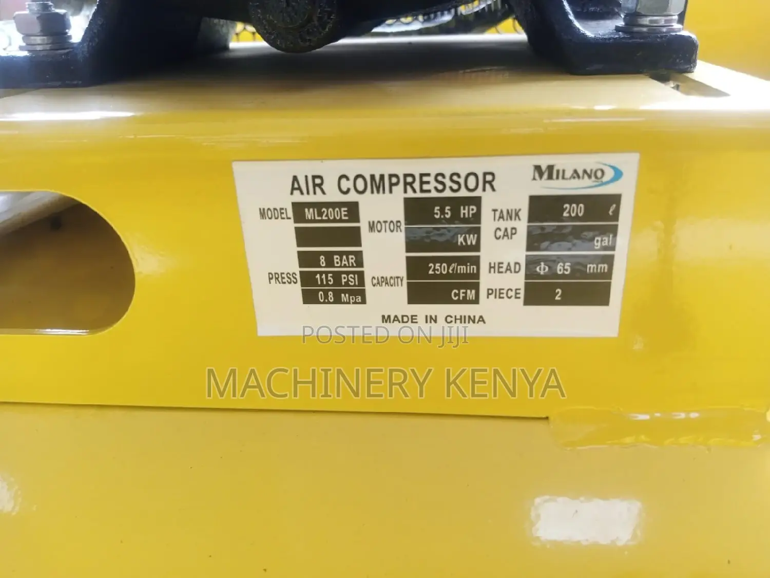 200l Air Compressor Milano and Aico