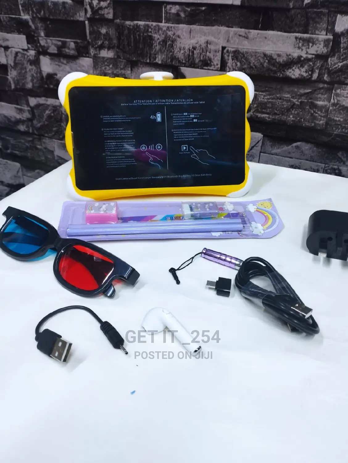 Simcard Slot Kids Tablet