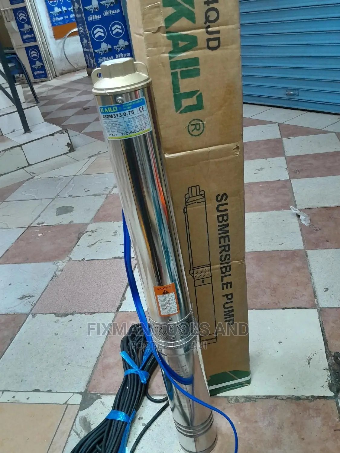 Clean Kairo Deep Well Pump 1 HP 81 M