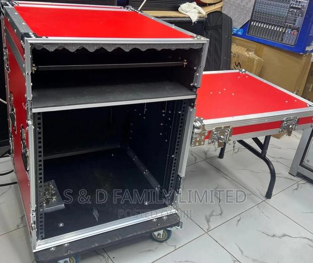 9U Flight Case PA Closed Rack - thumbnail 2
