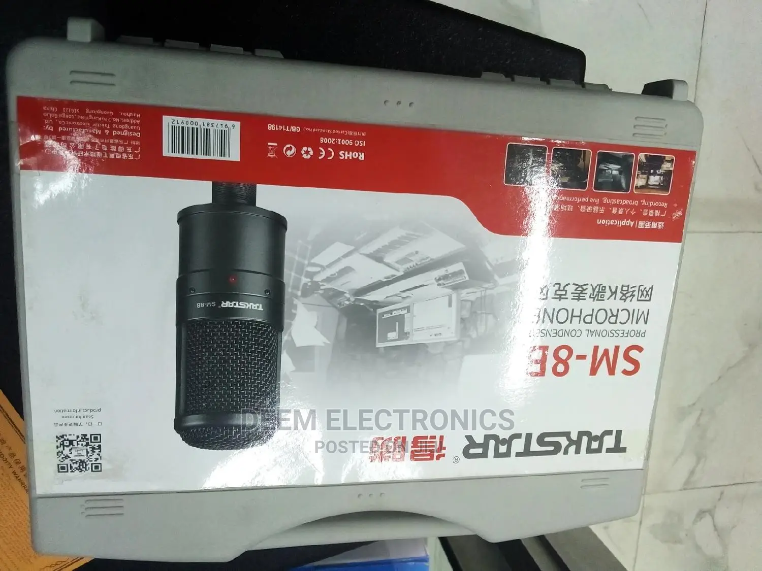 Studio Microphone, Condenser 8B