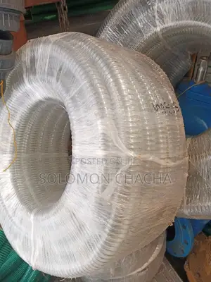 Best Quality 1.5inch Clear Pipe With Wire Available