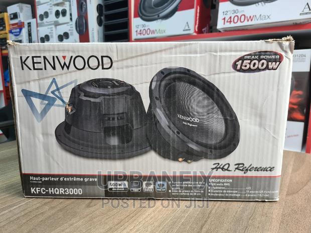 Kenwood 1500 Watts KFC-HQR3000 Bass Subwoofer