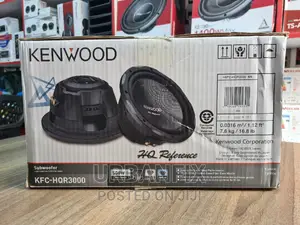 Brand New Kenwood 1500 WATTS HQR Bass Sub