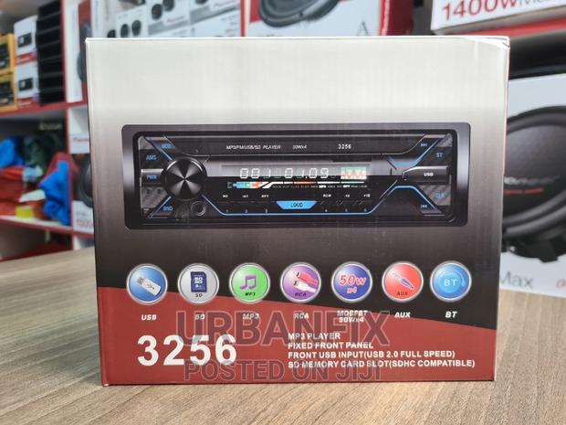 3256 Bluetooth Car Radio With Removable Face Available