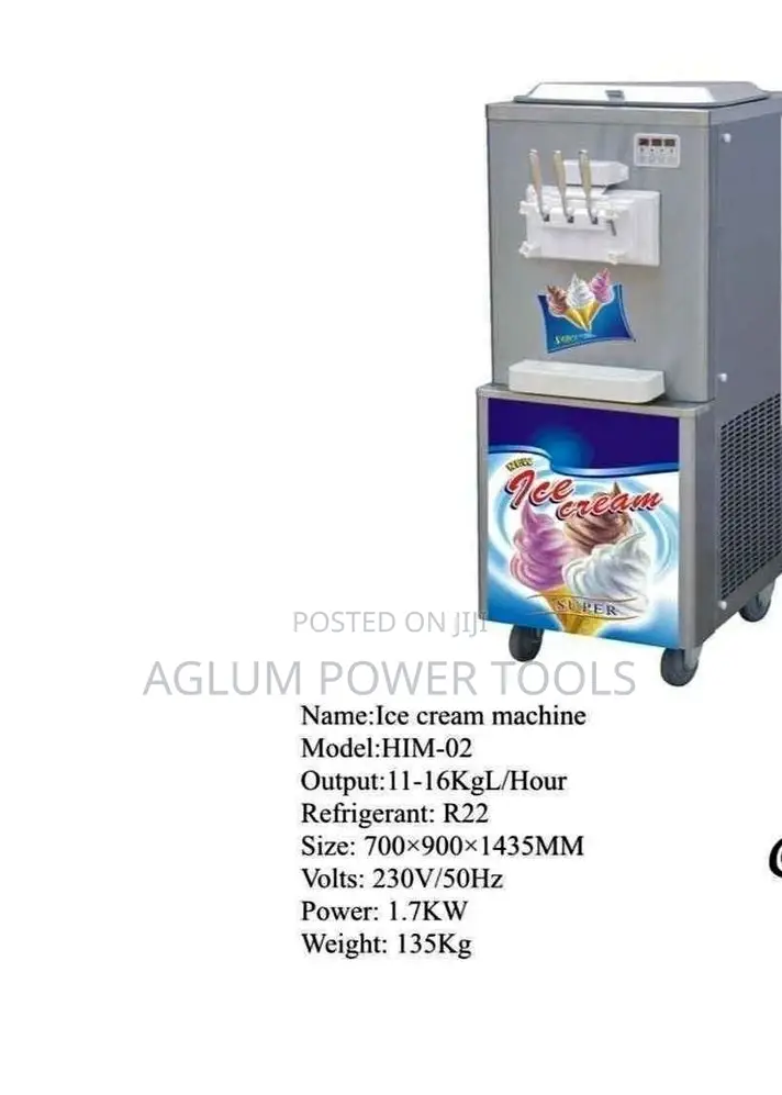 Icecream Machine 16kg/Hour