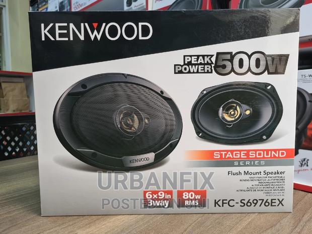 500 Watts Kenwood Oval Midrange Speakers - main view