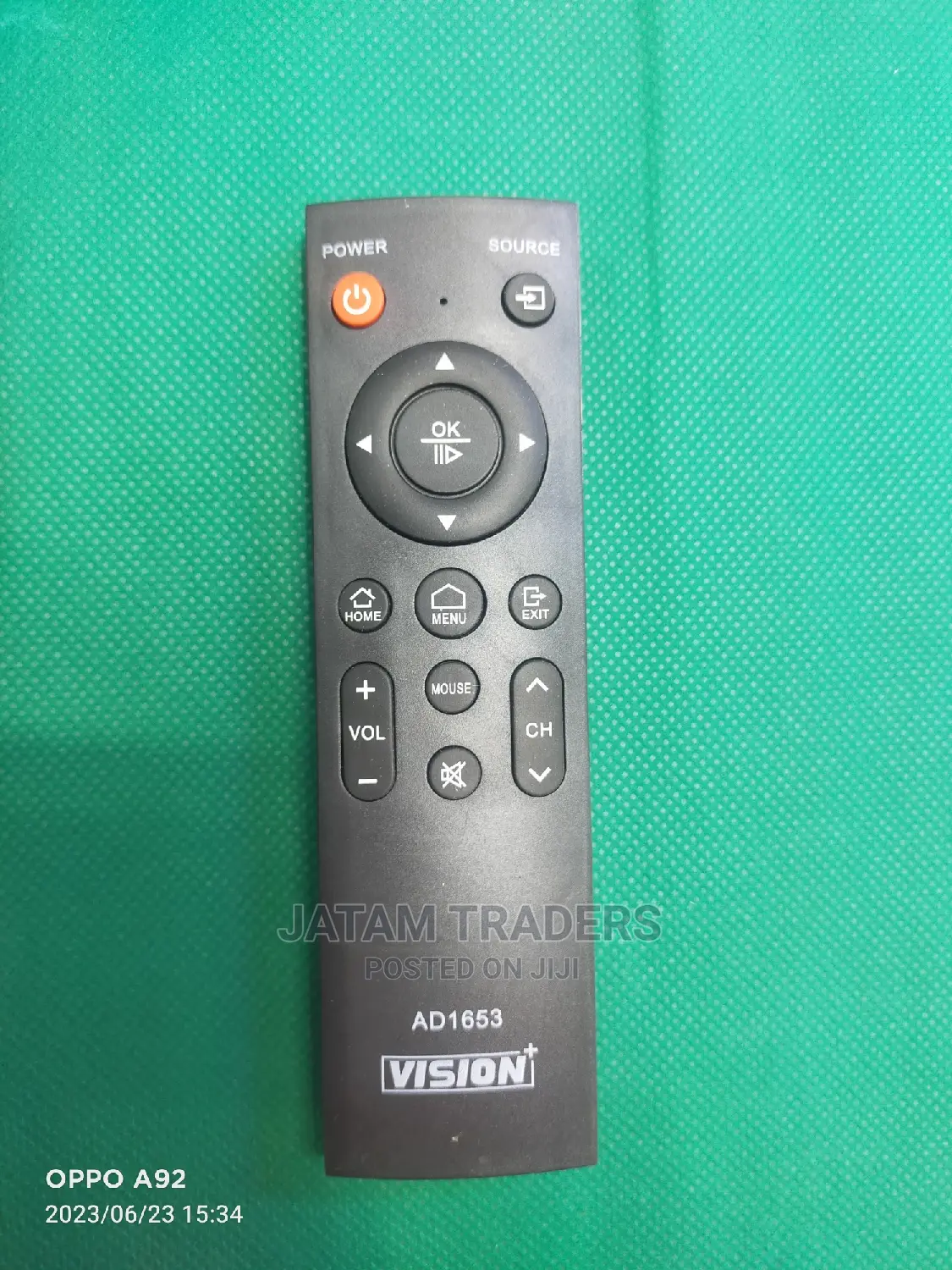 Vision Plus Remote Control