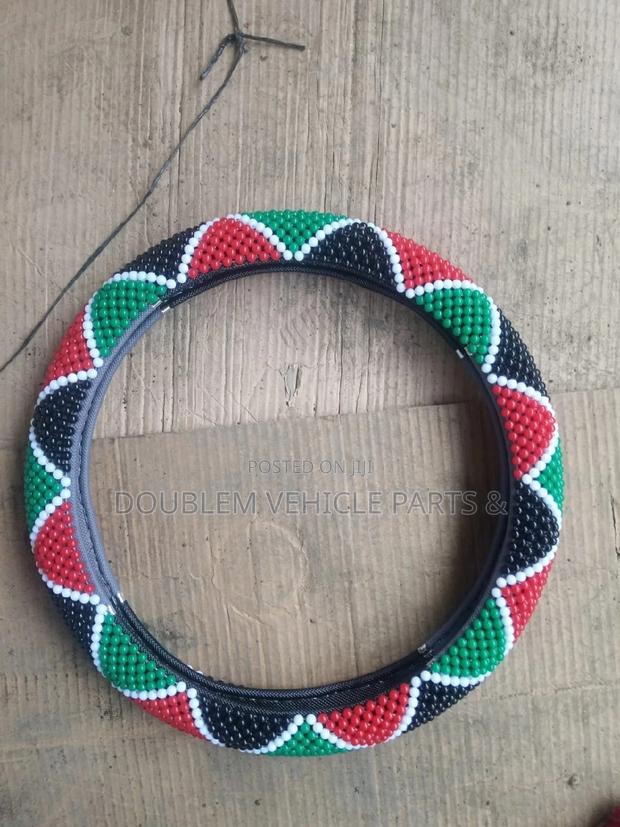 Steering Cover Universal Beads Assorted Colours - main view