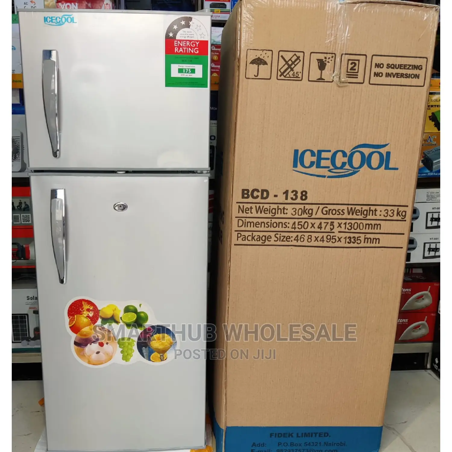 Icecool Fridge 138litres